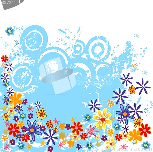 Image of Flowers background