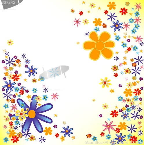 Image of Flowers background