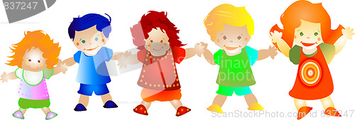 Image of happy kids