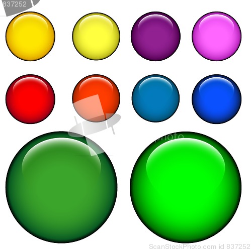 Image of web buttons