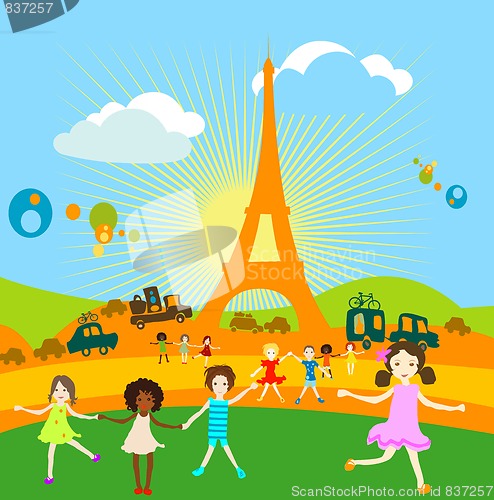 Image of group of kids playing