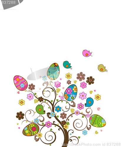 Image of easter tree