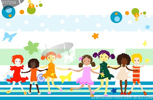 Image of group of kids playing
