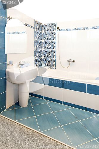 Image of Blue bath