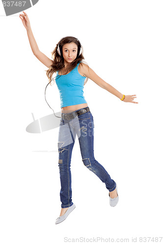 Image of Dancing and Listen Music