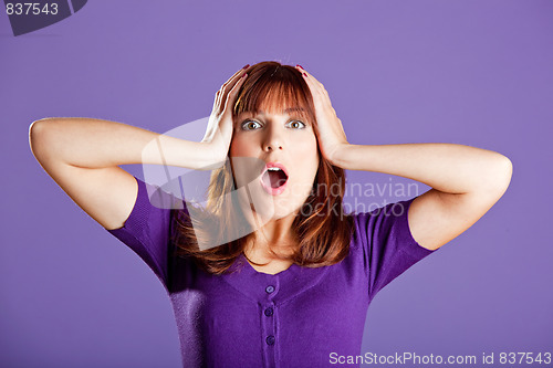 Image of Worried woman