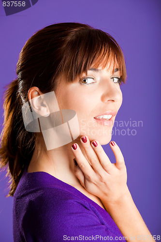 Image of Beautiful young woman