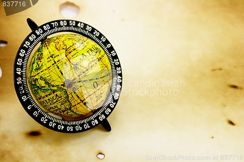 Image of Antique globe