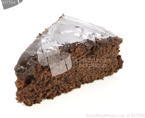 Image of Slice of chocolate cake