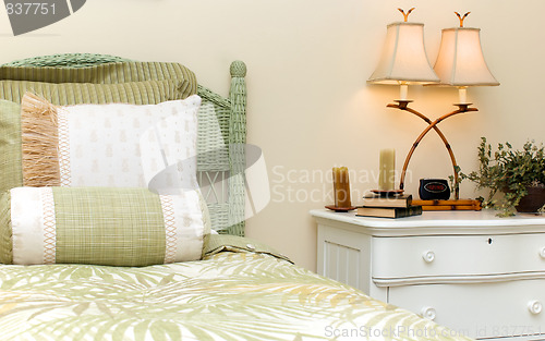 Image of wicker bedroom