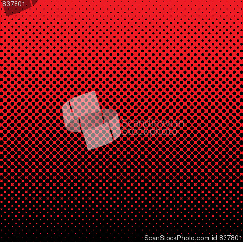 Image of halftone background gradient