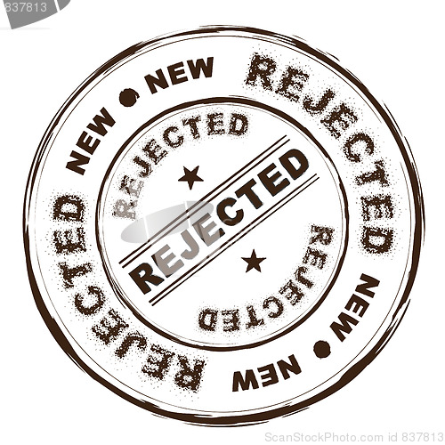 Image of rejected ink stamp