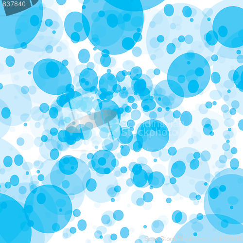 Image of bubble blur blue