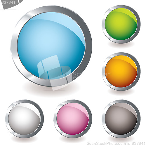 Image of web icon variation round