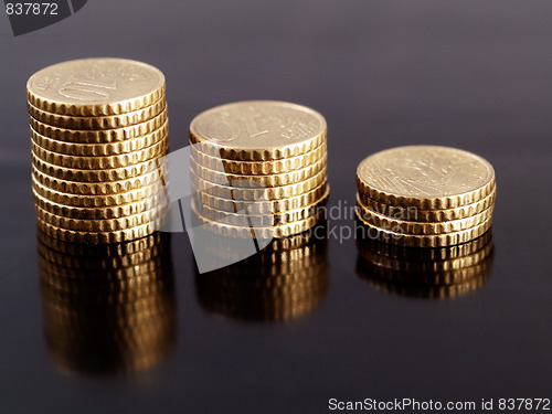 Image of Coin piles