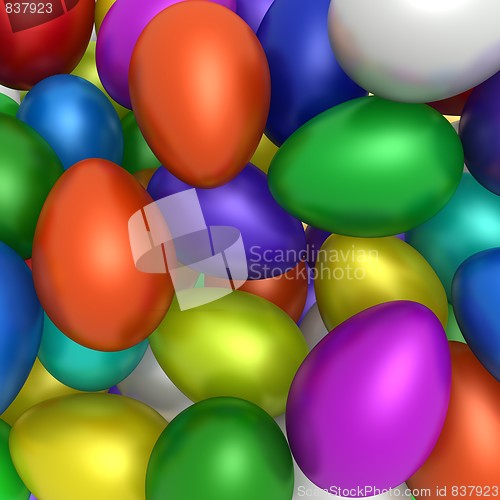 Image of colorful eggs