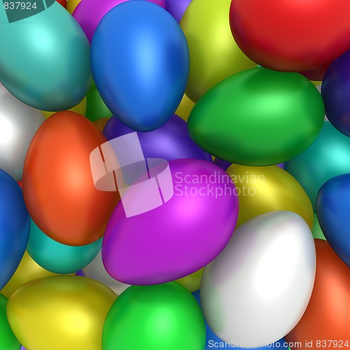 Image of colorful eggs