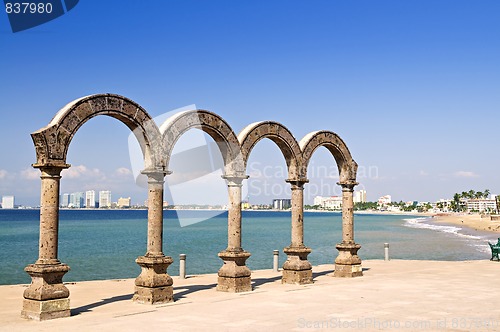 Image of Los Arcos Amphitheater in Puerto Vallarta, Mexico