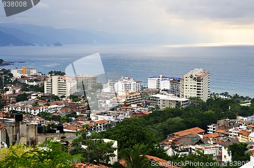 Image of Cityscape in Puerto Vallarta, Mexico