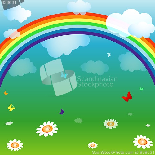 Image of Bright Spring Background