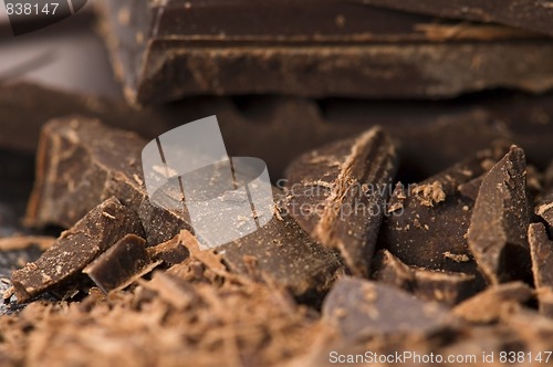 Image of Chopped chocolate