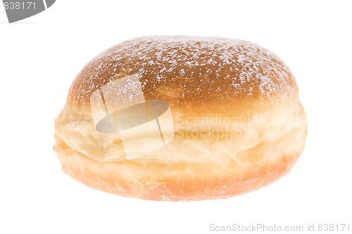 Image of doughnut on white background