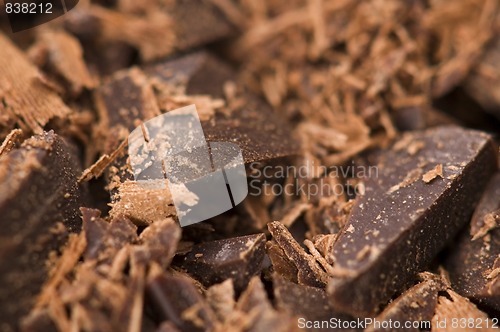 Image of Chopped chocolate