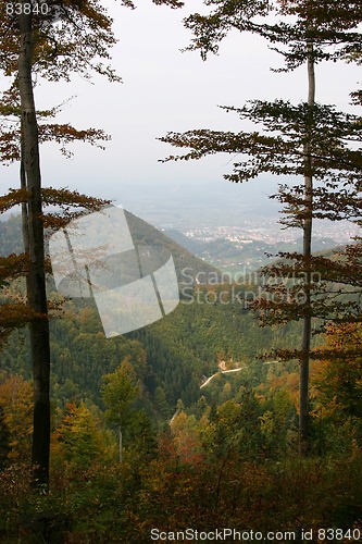 Image of road in mountain