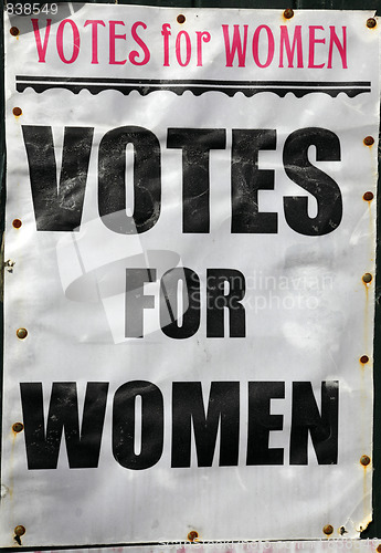 Image of votes for women