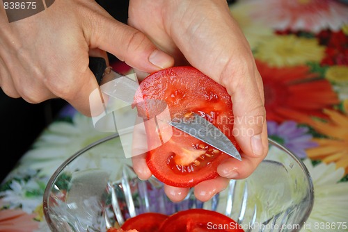 Image of Tomato cut