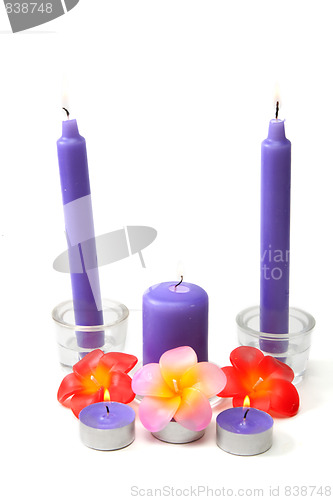 Image of Violet candles
