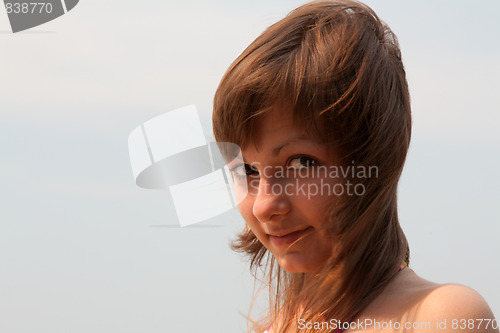 Image of Portrait of the young beautiful girl