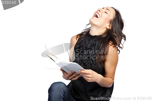 Image of Reading woman