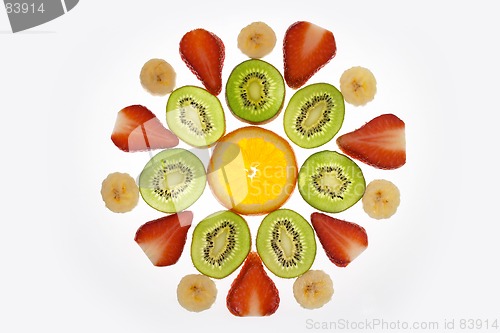 Image of Sliced fruit