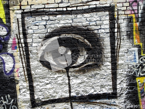 Image of Eye Graffiti