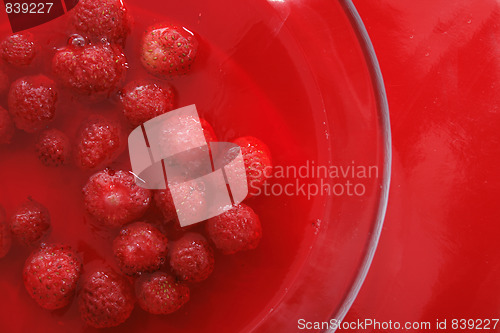 Image of strawberry background