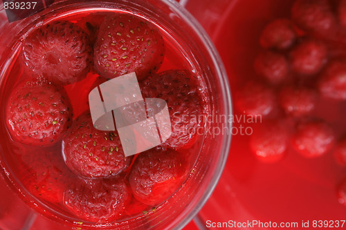 Image of strawberry background