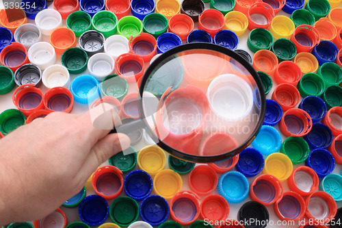 Image of plastic color background