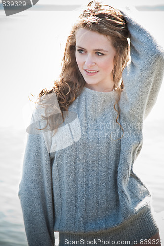 Image of Beautiful summer girl