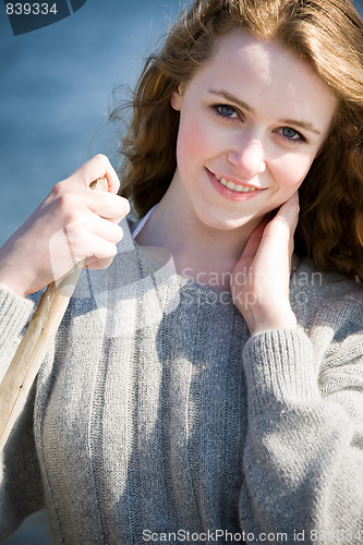 Image of Beautiful summer girl