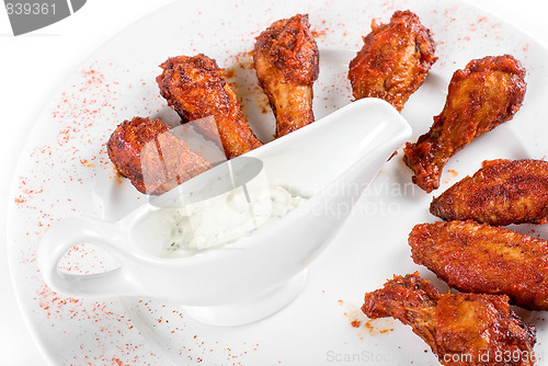 Image of chicken grilled wings