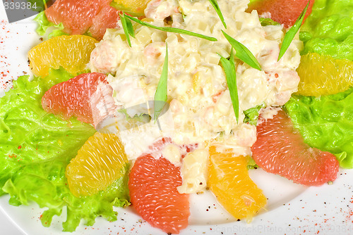 Image of seafood salad