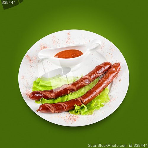 Image of grilled sausage