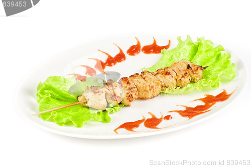 Image of Grilled chicken meat