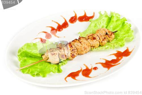 Image of Grilled chicken meat