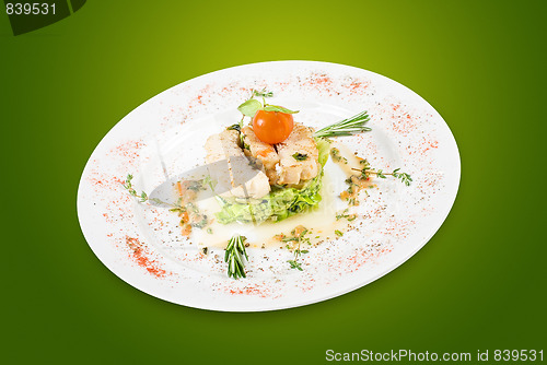 Image of roasted filet pikeperch