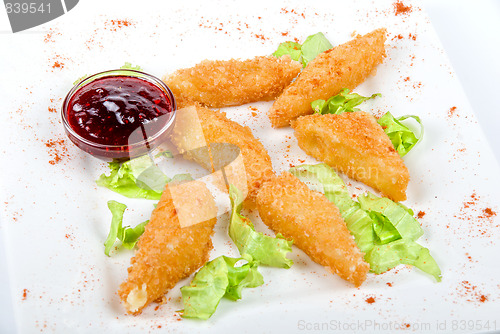 Image of Baked cheese