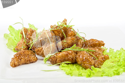 Image of Gourmet fish at caramel