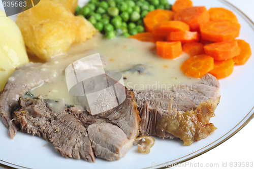 Image of Roast lamb meal