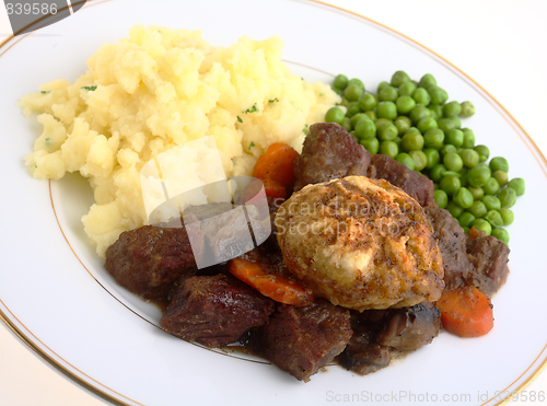 Image of English beef stew meal